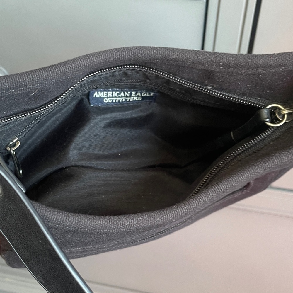 Pre-Loved American Eagle Outfitters Black Shoulder Bag - Picture 3 of 6